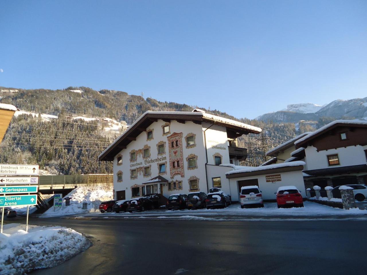 Gaestehaus Birkenheim Zell am Ziller Eksteriør billede